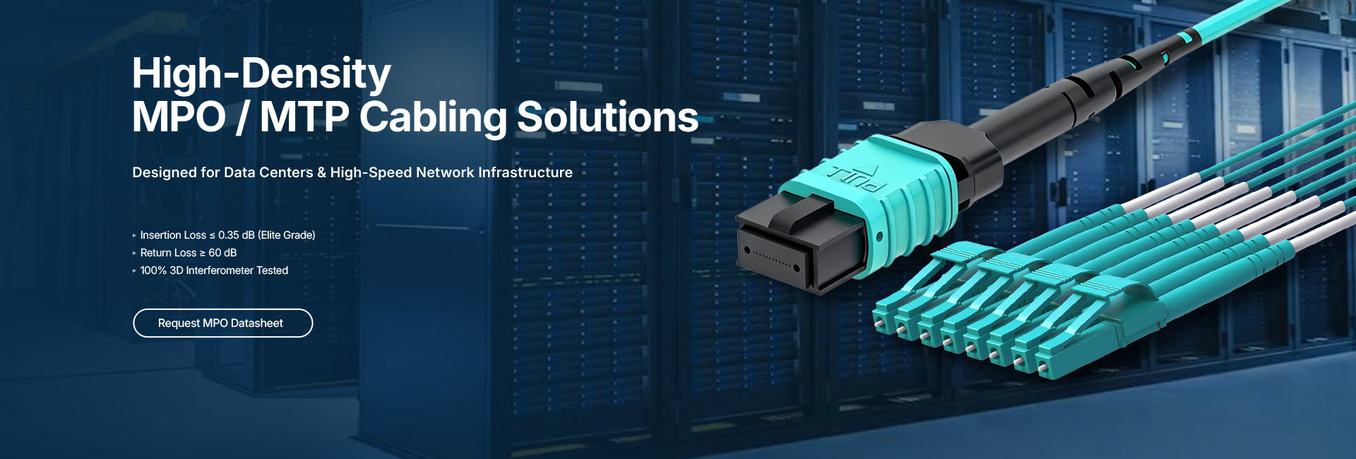 Качественный Кабель заплаты волокна MTP MPO Фабрика