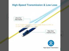 Оптический патч-корд LC-LC Duplex, одномодовый, LC/UPC - LC/UPC