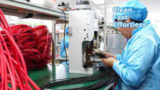 MPO/PC 12-жильный оптоволоконный патч-корд OM4 MPO