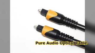 Золотые разъемы оптического кабеля Toslink