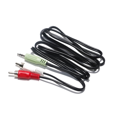 Купить Оптический цифровой аудиокабель RCA 2/1, разъем Lotus, двойной звук, 2 м, 3 м, 5 м, для DVD, ПК, CD-плеера online manufacture