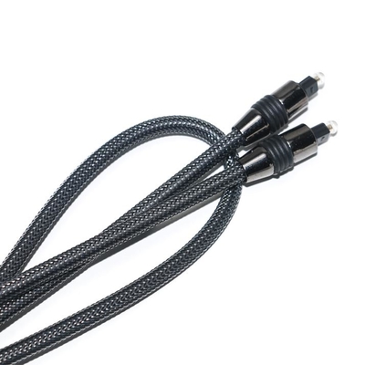 Купить Заводская розетка Brand New Toslink Audio Digital Cable Нейлоновая оплетка OD4.0 Металлический корпус Позолоченный разъем online manufacture