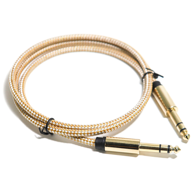 Купить Кабель 6.35MM RCA String Guita Audio связал веревочный интерфейс тонкого металла 0.8M online manufacture