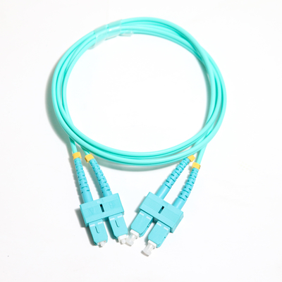Купить Двухшпиндельная мультимодная куртка 3.0mm OM3 гибкого провода SU-UPC Ject 50 волокна Wathet/125um LSZH online manufacture