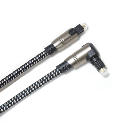 Купить 90 веревочка кабеля OD5.0 Knited Toslink степени оптически аудио на Soundbar 5M online manufacture