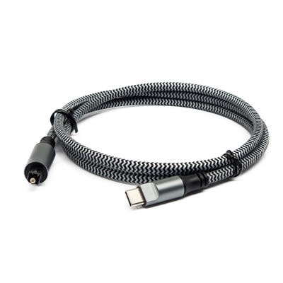 Качественный  Black Textured Shell Toslink Digital Audio Cable Фабрика