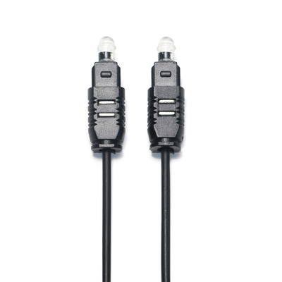 Оптический кабель Toslink OD2.2 Черный ультратонкий выходной кабель Spdif для компакт-диска Soundbar Mini Player