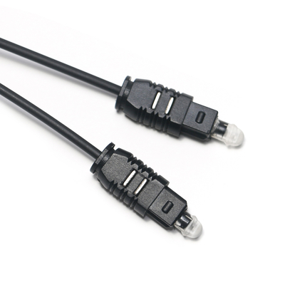 Оптический кабель Toslink OD2.2 Черный ультратонкий выходной кабель Spdif для компакт-диска Soundbar Mini Player