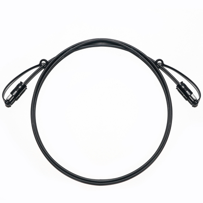 Заводской выход Toslink Черный ПВХ OD4.0mm 2,2 мм Core Fiber Digital Cable для мини-плеера CD Soundbar