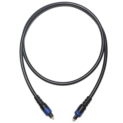 Цифровой кабель Blue & Toslink OD4.0 Оптоволоконный кабель с покрытием из ПВХ Круглый разъем для CD-плеера Soundbar