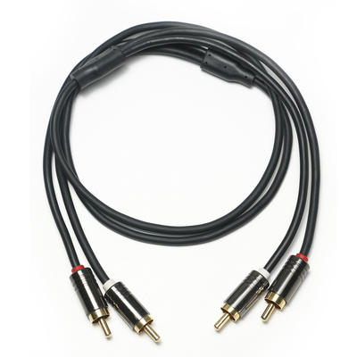 Цифровой аудиокабель RCA, 3,5 мм, с покрытием из ПВХ, черный корпус из алюминиевого сплава, качество для звуковой панели, разъем 0,5 м для мини-саундбара