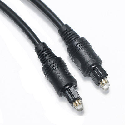 [Заводской магазин] Кабель Toslink Цифровой оптический аудио черный кабель OD4.0 ПВХ для ТВ Саундбар AV-ресивер Игровая консоль