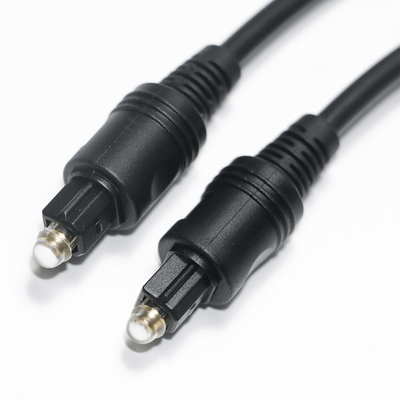 [Заводской магазин] Кабель Toslink Цифровой оптический аудио черный кабель OD4.0 ПВХ для ТВ Саундбар AV-ресивер Игровая консоль