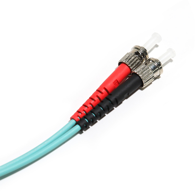 оптическое волокно 10G LC-ST двухшпиндельное мультимодное связывает OD3.0 OM3 0.8M 1.5M 2M для LAN WLAN