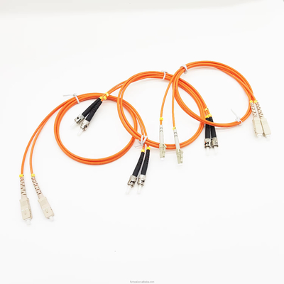 LC UPC к ST UPC оптоволоконный пластырь Шнур оптоволоконный пластырь