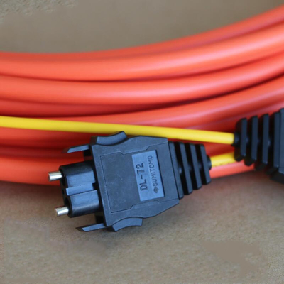 Оптический кабель SUMITOMO JIS F07 DL-72 HCS/PCF F07, используемый в буровых установках Hitachi, системе Omron SYSMAC, волоконно-оптический кабель Sumitomo Bachmann Wind Power DL-72 Fiber CA7003 CA7103