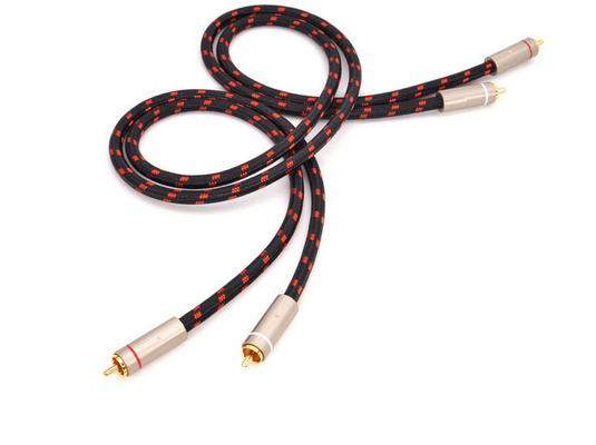 Кабели HIFI RCA Jack 3,5 мм к аудиокабелю 2RCA для усилителя DVD-динамика TV PC