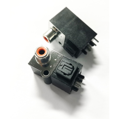 AV-GQ-R004 оптический приемник Toslink JackConnector женский вертикальный разъем передающий/приемный конец) для аудио печатной платы